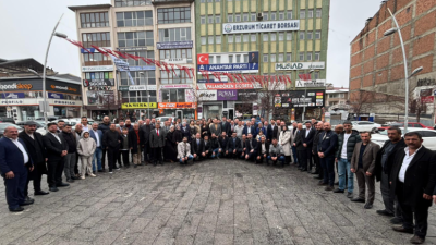Anahtar Parti Erzurum İl Başkanlığı, bayram vesilesiyle teşkilat mensuplarını ve