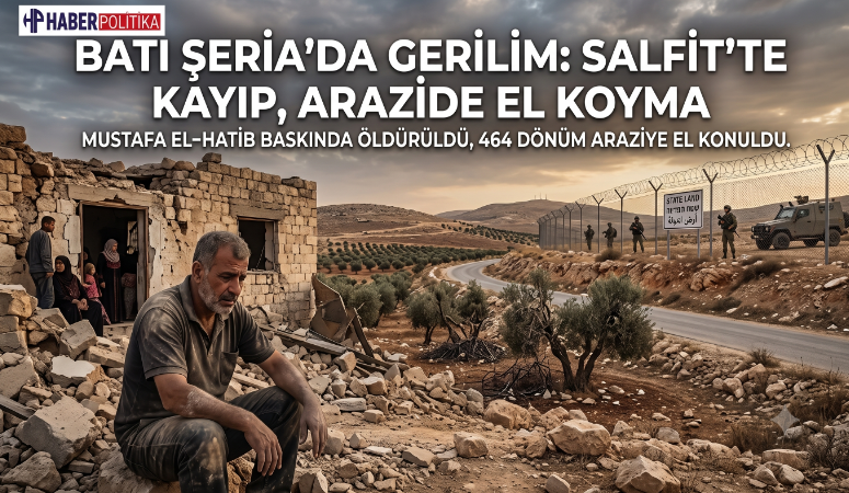 İsrail güçlerinin Batı Şeria'nın kuzeyinde yer alan Salfit kentine düzenlediği